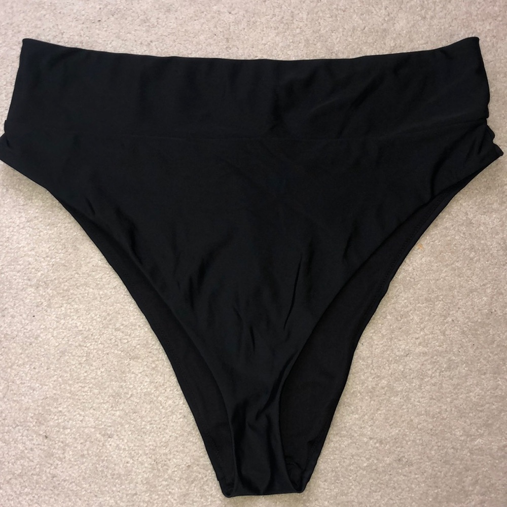 Aerie High Cut Cheeky Bikini Bottom